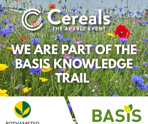 we are part of the basis knowledge trail at cereals